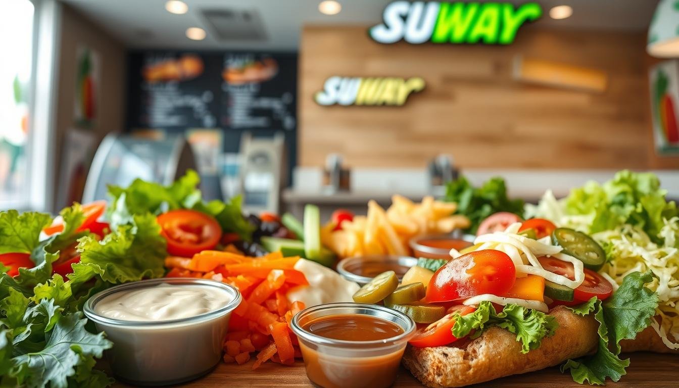Subway Menu Toppings