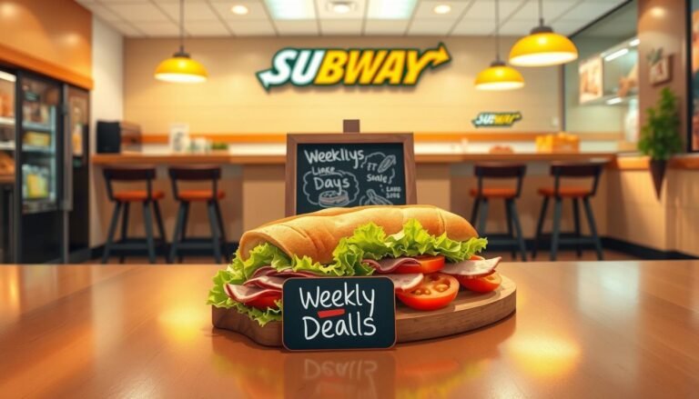 Subway Weekly Deals